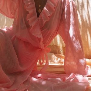 Amazing Vintage Peony Pink Sabrina Carpenter Inspired Dress‎